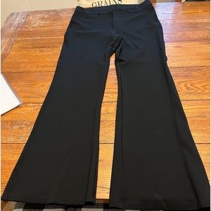 Old Navy black flare trouser pants